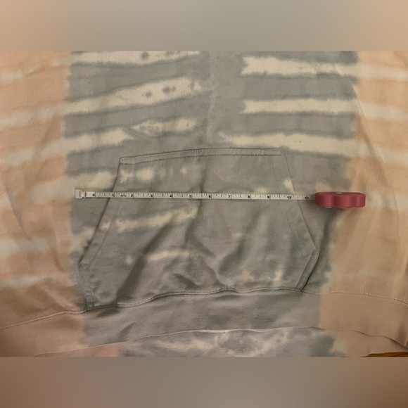XL tie-dye Ivory Ella Sweatshirt - Picture 3 of 12